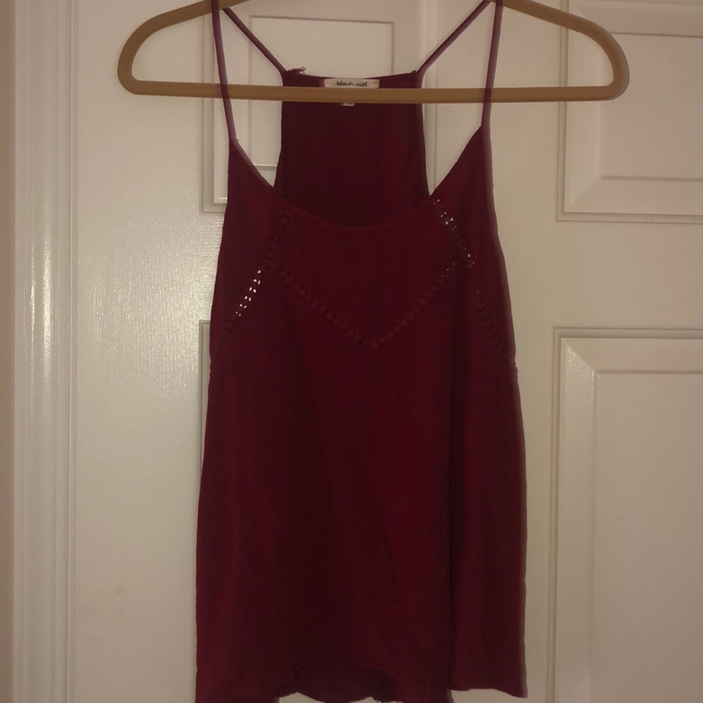 Red blouse/tank